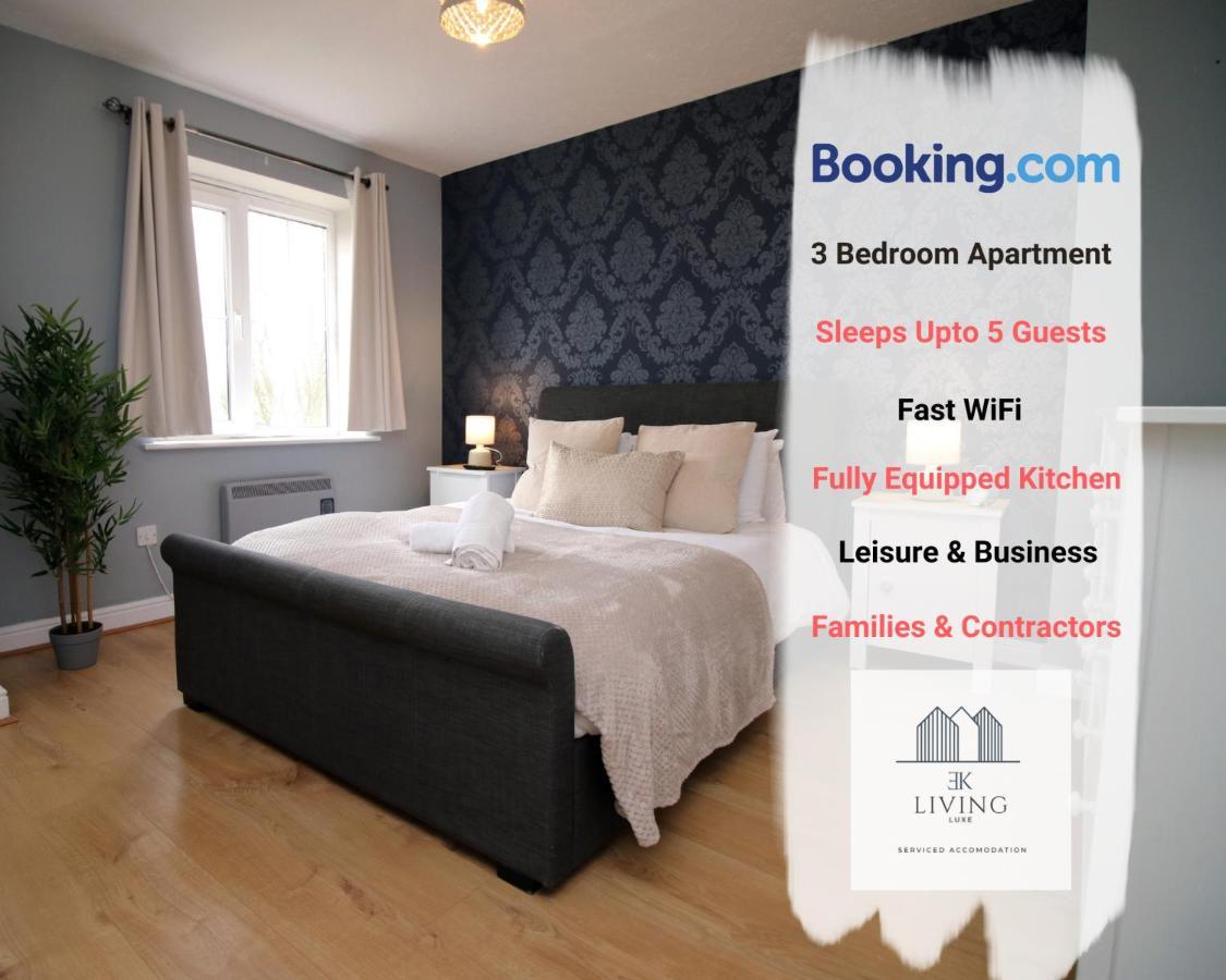 Spacious 3 Bedroom Duplex Apartment On Cardiff Bay - Free Parking & Wifi By Ekliving Luxe Short Lets & Serviced Accommodation Екстериор снимка
